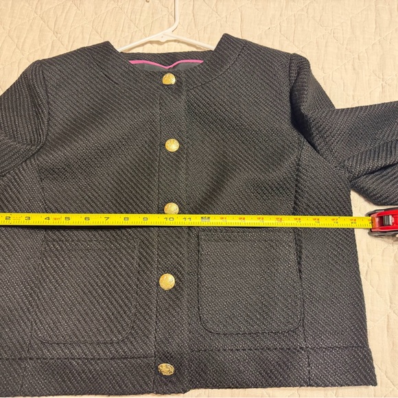 J.Crew Black Tweed Lady Jacket - Picture 4 of 6